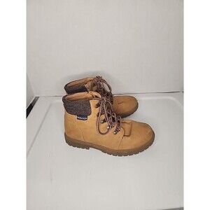 Nautica Tigris Brown Boots Zipper Sides Size 3